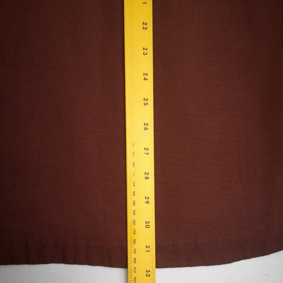 Hurley Men's Size XL Rust w/ Striped Lining Zipper & Snap Closure Jacket w/ Hood - Picture 12 of 12